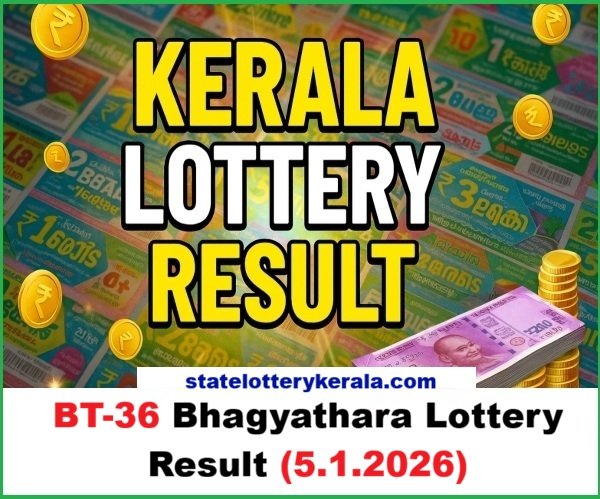 BT-36 Bhagyathara Lottery Result